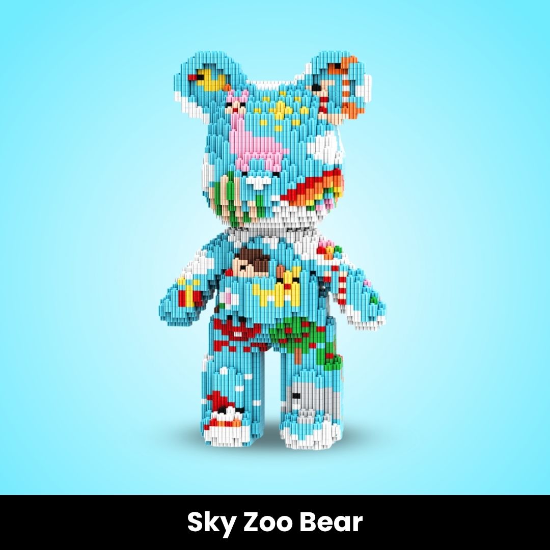 Petit ours à Assembler (3200+pcs)