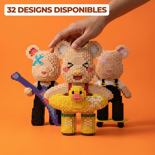 Petit ours à Assembler (3200+pcs)